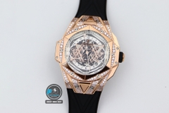 NEW 2021 / HB FACTORY BEST 1:1 / HUBLOT BIG BANG SANG BLEU II CHRONOGRAPH 45MM LIMITED