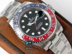NEW 2021 / GS FACTORY BEST 1:1 / ROLEX GMT MASTER II THÉP 904L CAL.3186