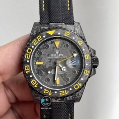NEW 2022 / 3K FACTORY BEST 1:1 / ROLEX GMT MASTER II DiW CARBON CAL.3186