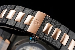 NEW 2022 / DIW FACTORY BEST 1:1 / PATEK PHILIPPE NAUTILUS 5711 DIW CARBON FIBER LIMITED 40MM 9015/CAL324
