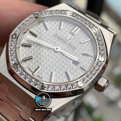 VIP NEW 2020 / ORIGINAL FACTORY BEST 1:1 / AP ROYAL OAK 67651ST LADY DIAMOND BEZEL