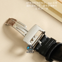 NEW 2021 / ORIGINAL FACTORY BEST 1:1 / AP ROYAL OAK LADY 67601 33MM VÀNH 32 VIÊN KIM CƯƠNG THIÊN NHIÊN 0,65 LY