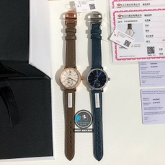 VIP NEW 2023 / ORIGINAL FACTORY BEST 1:1 / IWC PORTOFINO DAY & NIGHT IW659801 34MM VÀNH ĐÍNH 52 VIÊN KIM CƯƠNG 💎 THIÊN NHIÊN VVS 1,8MM