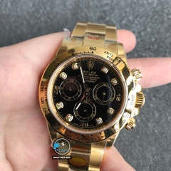 NEW 2021 / N FACTORY BEST 1:1 / ROLEX DAYTONA CAL.4130 OYSTER STEEL GOLD