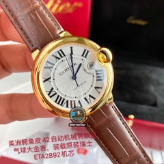 VIP NEW 2023 / ORIGINAL FACTORY BEST 1:1 / CARTIER BALLON BLEU 18K GOLD 42MM