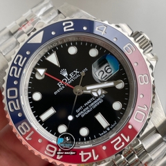 NEW 2021 / GS FACTORY BEST 1:1 / ROLEX GMT MASTER II THÉP 904L CAL.3186