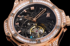NEW 2022 / DX FACTORY BEST 1:1 / HUBLOT BIG BANG TOURBILLION LIMITED VER.3 DIAMOND