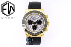 NEW 2021 / EW FACTORY BEST 1:1 / ROLEX DAYTONA OYSTERFLEX GOLD PVD STEEL 904L 7750
