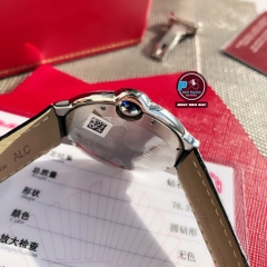 VIP NEW 2023 / ORIGINAL FACTORY BEST 1:1 / CARTIER BALLON BLEU 42MM VÀNH ĐÍNH 127 VIÊN KIM CƯƠNG VVS 1,5 - 2 CARAT CORE ETA 2824-2 SWISS