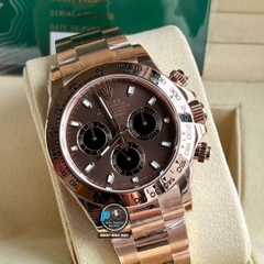 NEW 2022 / BETTER (3K) FACTORY BEST 1:1 / ROLEX DAYTONA OYSTER EVEROSE GOLD 40 x 12,2MM CAL.4130