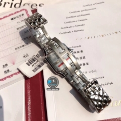 VIP NEW 2020 / ORIGINAL FACTORY BEST 1:1 / CARTIER PANTHÈRE DE 27 X 37MM 44 DIAMOND BEZEL VS 1.1