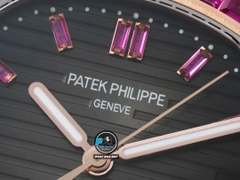 NEW 2022 / GR FACTORY BEST 1:1 / PATEK PHILIPPE NAUTILUS 5711 RUBY DIAMOND COLOR 💎 40MM 9015/CAL324