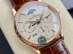NEW 2023 / J FACTORY BEST 1:1 / JAGER LECOULTRE MASTER ULTRA THIN PERPETUAL 39MM CAL.868