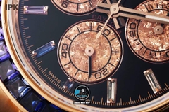 VIP NEW 2023 / IPK FACTORY BEST 1:1 / ROLEX DAYTONA RAINBOW 🌈 116595 DIAMOND ROSE GOLD 18K 40 X 12,2MM CAL.4130