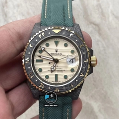 NEW 2022 / DIW FACTORY BEST 1:1 / ROLEX DIW GMT MASTER II CARBON FIBER LIMITED CAL.3186
