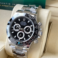 NEW 2022 / BETTER (3K) FACTORY BEST 1:1 / ROLEX DAYTONA OYSTER STEEL 116500 40 x 12,2MM CAL.4130