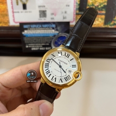 VIP NEW 2023 / ORIGINAL FACTORY BEST 1:1 / CARTIER BALLON BLEU 18K GOLD 42MM CORE ETA 2892