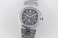 NEW 2022 / TW FACTORY BEST 1:1 / PATEK PHILIPPE NAUTILUS PERPETUAL CALENDAR 5740/1G CAL.240PS