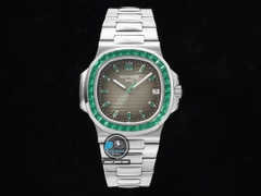 NEW 2022 / GR FACTORY BEST 1:1 / PATEK PHILIPPE NAUTILUS 5711 DIAMOND COLOR 💎 40MM 9015/CAL324