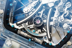 NEW 2021 / RM FACTORY BEST 1:1 / RICHARD MILLER RM 53-02 TOURBILLON SHAPHIRE CRYSTAL LIMITED