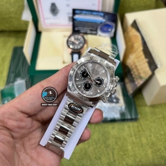 NEW 2022 / BETTER (3K) FACTORY BEST 1:1 / ROLEX DAYTONA OYSTER STEEL 116509 40 x 12,2MM CAL.4130