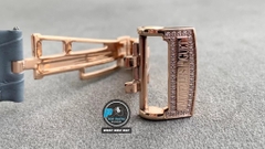 NEW 2021 / ORIGINAL FACTORY BEST 1:1 / AP ROYAL OAK 15402OR 41MM FULL DIAMOND SWAROVKI CAL.3120