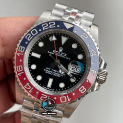 NEW 2021 / GS FACTORY BEST 1:1 / ROLEX GMT MASTER II THÉP 904L CAL.3186