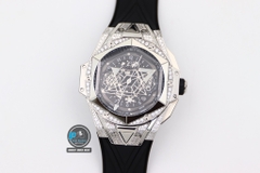 NEW 2021 / HB FACTORY BEST 1:1 / HUBLOT BIG BANG SANG BLEU II CHRONOGRAPH 45MM LIMITED