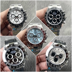NEW 2022 / EF FACTORY BEST 1:1 / ROLEX DAYTONA OYSTER FLEX & STEEL 40 X 13.4MM CORE 7750