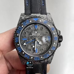 NEW 2022 / 3K FACTORY BEST 1:1 / ROLEX GMT MASTER II DiW CARBON CAL.3186