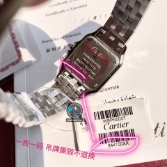 VIP NEW 2020 / ORIGINAL FACTORY BEST 1:1 / CARTIER PANTHÈRE DE 27 X 37MM 44 DIAMOND BEZEL VS 1.1