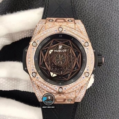 NEW 2021 / WWF FACTORY BEST 1:1 / HUBLOT BIG BANG SANG BLEU 45