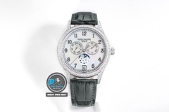 NEW 2023 / FACTORY BEST 1:1 / PATEK PHILIPPE PP 4947, 4948 COMPLICATIONS 38MM FULL DIAMOND 💎