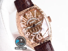 WF FACTORY BEST 1:1 / FRANK MULLER CURVEX GOLD CROCO