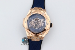 NEW 2021 / HB FACTORY BEST 1:1 / HUBLOT BIG BANG SANG BLEU II CHRONOGRAPH 45MM LIMITED