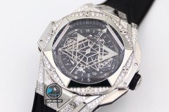 NEW 2021 / HB FACTORY BEST 1:1 / HUBLOT BIG BANG SANG BLEU II CHRONOGRAPH 45MM LIMITED