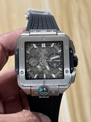 NEW 2023 / BBF FACTORY BEST 1:1 / HUBLOT BANG SQUARE UNICO 42MM HUB.1280