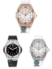 NEW 2022 / MS FACTORY BEST 1:1 / HUBLOT ONE CLICK STEEL DIAMOND 39MM HUB.1270