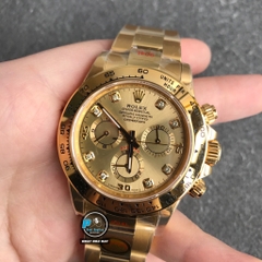 NEW 2021 / N FACTORY BEST 1:1 / ROLEX DAYTONA CAL.4130 OYSTER STEEL GOLD