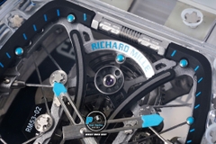 NEW 2021 / RM FACTORY BEST 1:1 / RICHARD MILLER RM 53-02 TOURBILLON SHAPHIRE CRYSTAL LIMITED