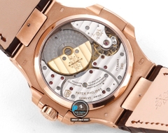 NEW 2023 / GR FACTORY BEST 1:1 / PATEK PHILIPPE NAUTILUS 5724 ROSE GOLD CAL.240PS FULL OPTION