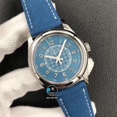 NEW 2021 / 3K FACTORY BEST 1:1 / PATEK PHILIPPE CALATRAVA 6007A BLUE DIAL LIMITED  CAL.324SC