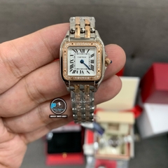 VIP NEW 2020 / ORIGINAL FACTORY BEST 1:1 / CARTIER PANTHÈRE DE 22 X 30MM NIỀN ĐÍNH 38 VIÊN KIM CƯƠNG THIÊN NHIÊN VVS 0,76 LY