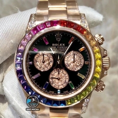 NEW 2020 / BL FACTORY BEST 1:1 / ROLEX DAYTONA OYSTER RAINBOW GOLD