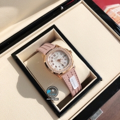 VIP NEW 2021 / ORIGINAL FACTORY BEST 1:1 / PATEK PHILIPPE AQUANAUT 5072R 35.6 X 7,7MM WOMEN KIM CƯƠNG THIÊN NHIÊN