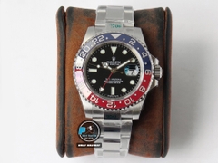 NEW 2021 / GS FACTORY BEST 1:1 / ROLEX GMT MASTER II THÉP 904L CAL.3186