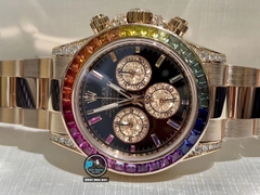 VIP NEW 2020 / ORIGINAL FACTORY BEST 1:1 / ROLEX DAYTONA 116595RBOW EVEROSE GOLD 18K CAL.4130