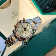 VIP NEW 2021 / ORGINAL FACTORY BEST 1:1 / ROLEX DAYTONA OYSTER STEEL GOLD 18K
