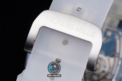 NEW 2021 / RM FACTORY BEST 1:1 / RICHARD MILLER RM 53-02 TOURBILLON SHAPHIRE CRYSTAL LIMITED