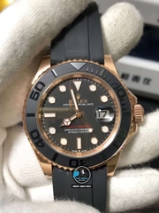NEW 2022 / CLEAN FACTORY 1:1 / ROLEX YACHT MASTER 40MM 116655 EVEROSE GOLD CAL.3135
